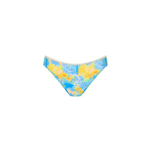 Simple Crochet Full Coverage Bikini Bottom - Limoncello Lagoon