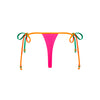 Micro Thong Tie Side Bikini Bottom - Passionfruit Punch