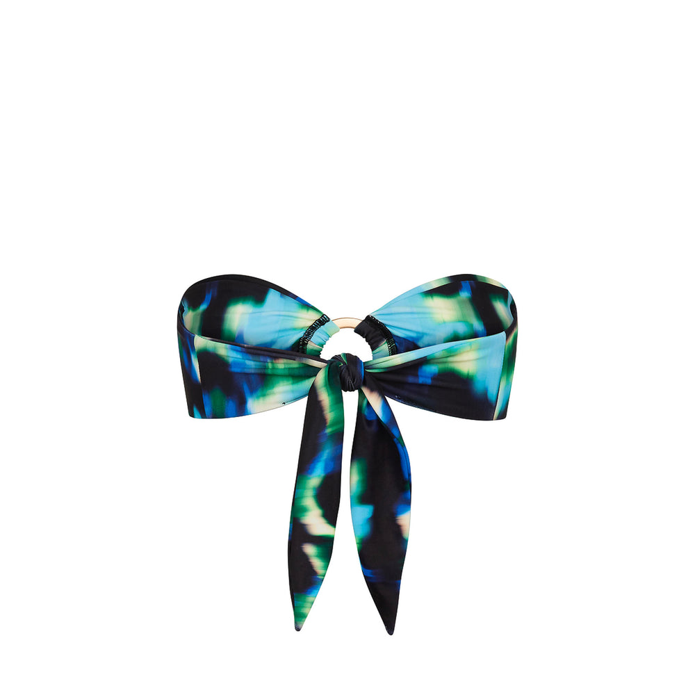 Strapless Bandeau Bikini Top - Ocean Mischief