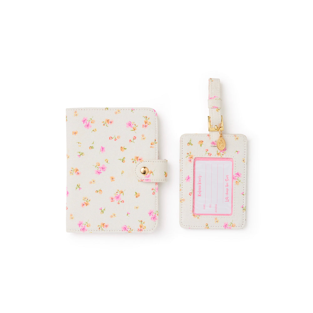 Travel Luggage Set - Vanilla Blossom