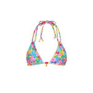 Halter Bralette Bikini Top - Pretty Paradise