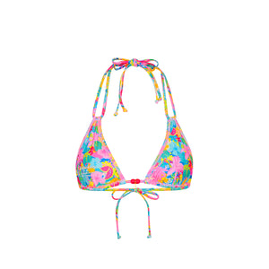 Halter Bralette Bikini Top - Pretty Paradise