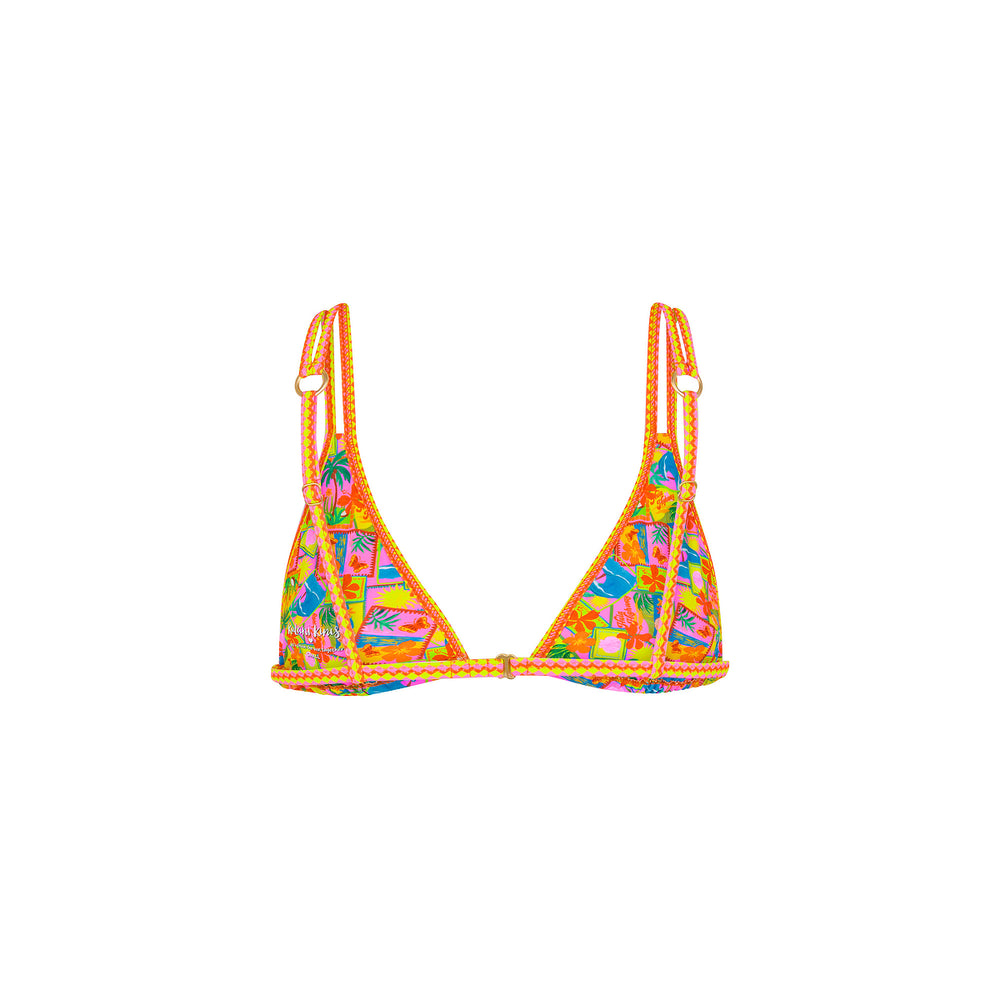 Twin Strap Bralette Bikini Top - Sunshine Snaps