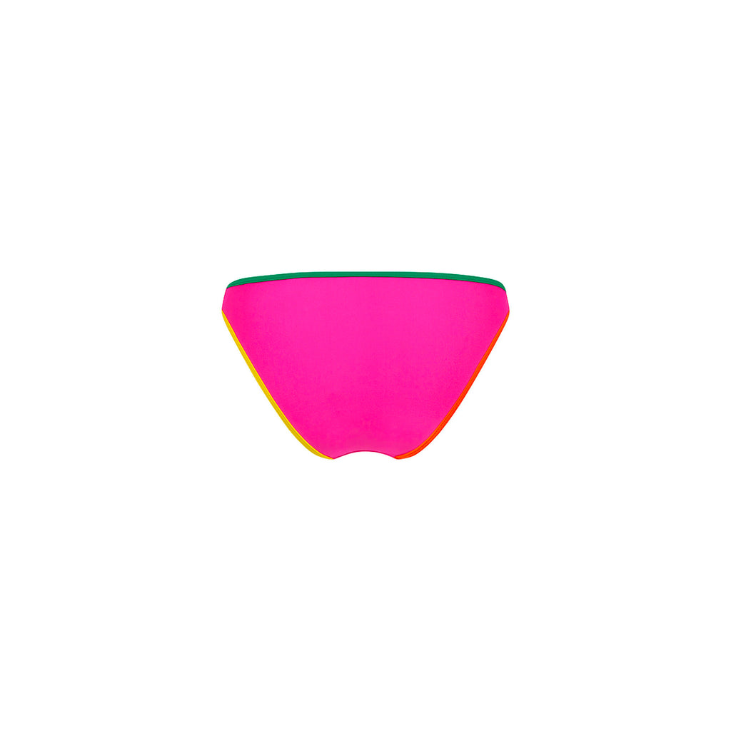 Modest Bind Full Coverage Bikini Bottom - Passionfruit Punch