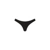 Minimal Full Coverage Bikini Bottom - Twilight Black