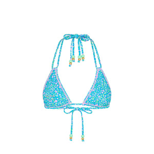 Halter Bralette Bikini Top - Ocean Kisses