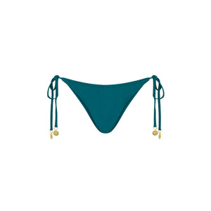 Full Coverage Tie Bikini Bottom - Laguna Haze
