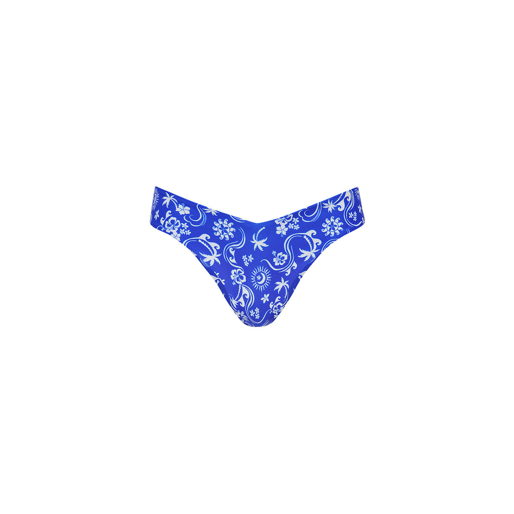 Cheeky V Bikini Bottom - Surfside