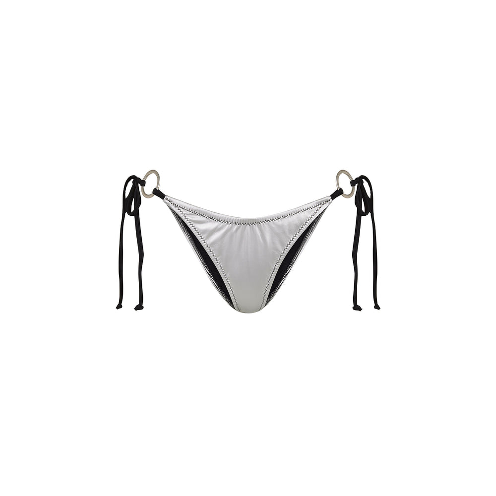 Ring Cheeky Tie Bikini Bottom - Track Star