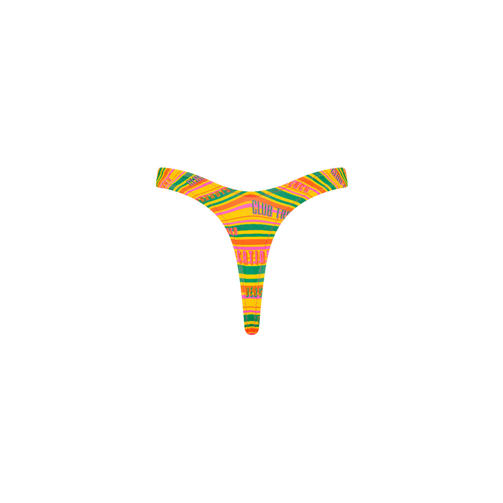 Duo Ring Thong Bikini Bottom - Sunshine Lover