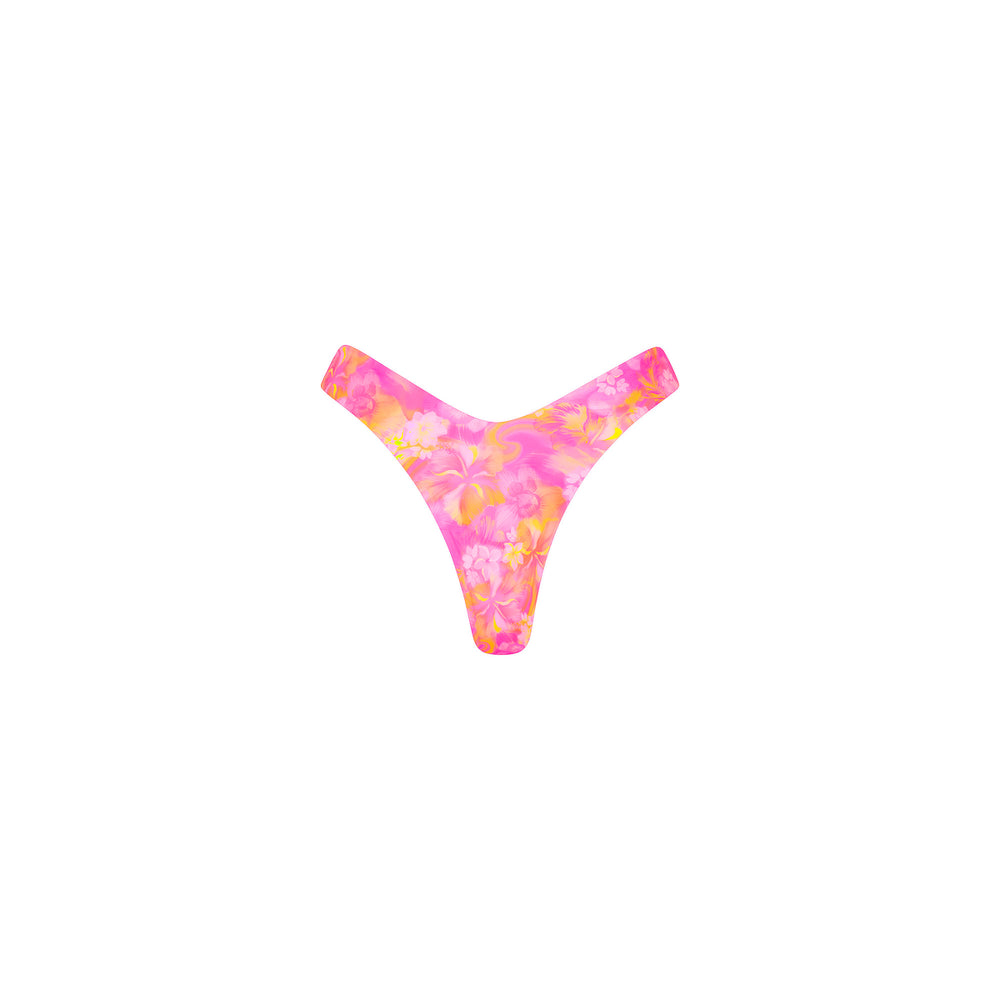 Y Cheeky Bikini Bottom - Petal Pop
