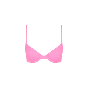Slim Underwire Bra Bikini Top - Fairy Floss