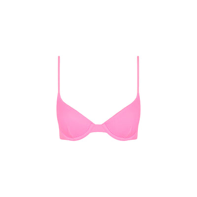 Slim Underwire Bra Bikini Top - Fairy Floss