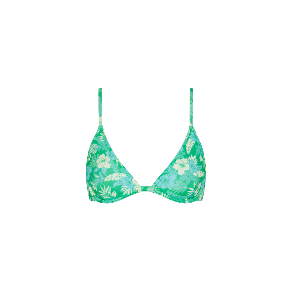 Underwire Triangle B-C Cup Bikini Top - Barefoot Breeze