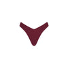 Y Cheeky Bikini Bottom - Sangria