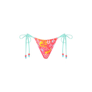 Thong Tie Side Bikini Bottom - Pitstop Paradise