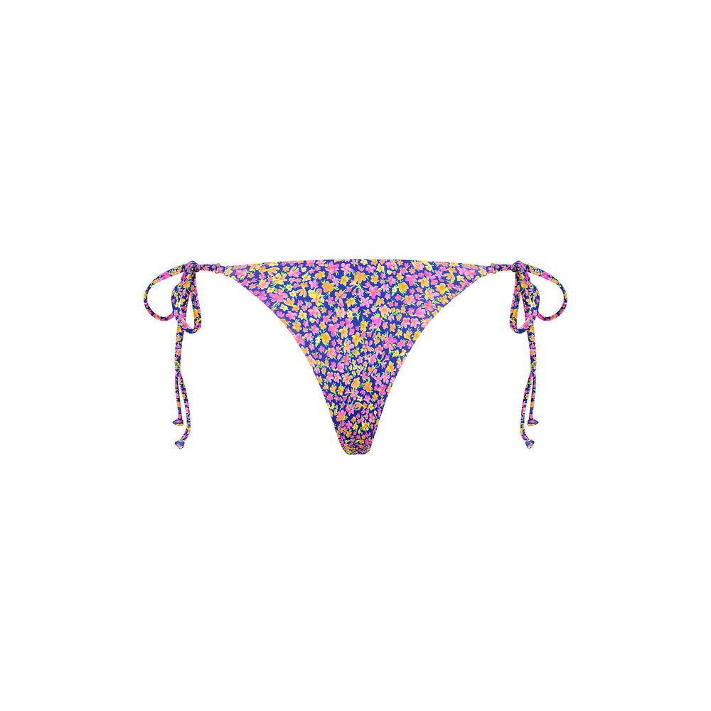Thong Tie Side Bikini Bottom - Rosie Rally