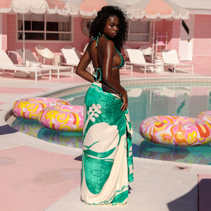 Sarong Cover Up - Emerald Springs