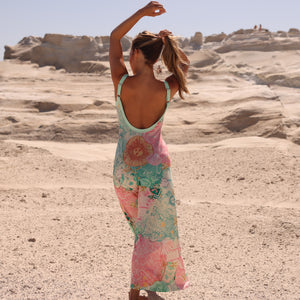 Scoop Low Back Maxi Dress - Neverland
