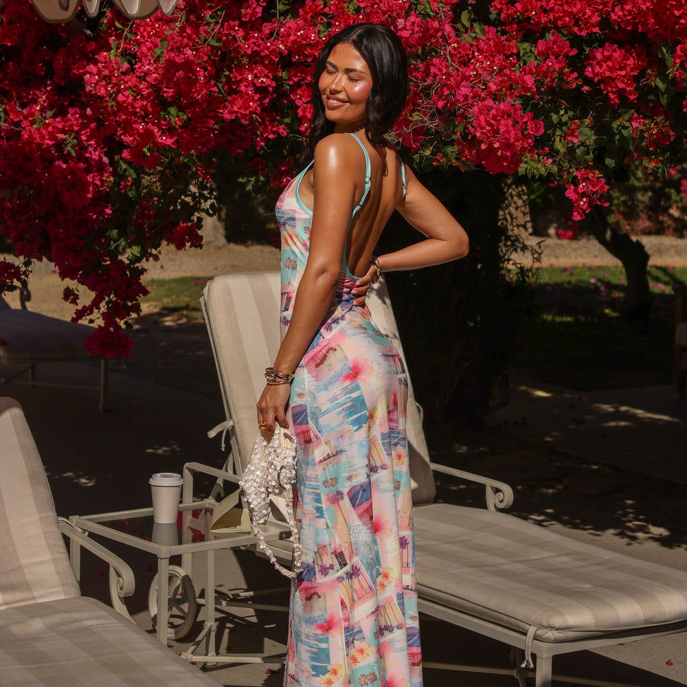 Scoop Low Back Maxi Dress - Sunshine Motel Kulani Kinis Scoop Low Back Maxi Dress - Sunshine Motel Kulani Kinis