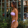 Strapless Bandeau Bikini Top - Lilac Love