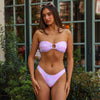 Strapless Bandeau Bikini Top - Lilac Love