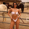 Strapless Bandeau Bikini Top - Rosie Posie