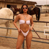 Retro Y Thong Bikini Bottom - Rosie Posie
