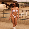 Retro Y Thong Bikini Bottom - Rosie Posie
