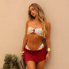 Strapless Bandeau Bikini Top - Suncatcher
