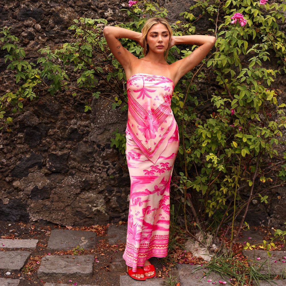 Summer Bandana Scarf Top - Sippin Pretty