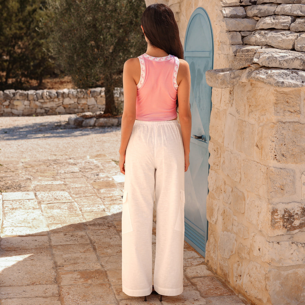 Sun Signs Cargo Pant - Whipped White