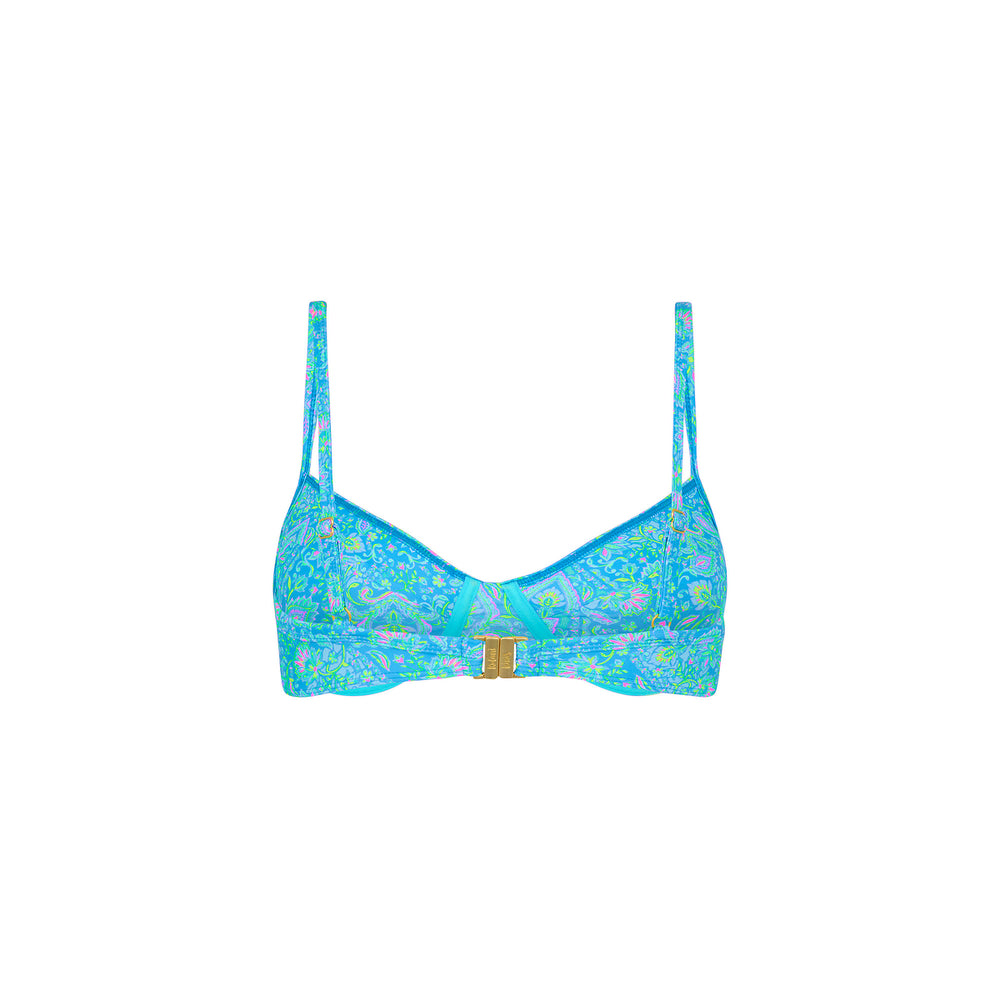 Ditzy Underwire Bra Bikini Top - Stargaze