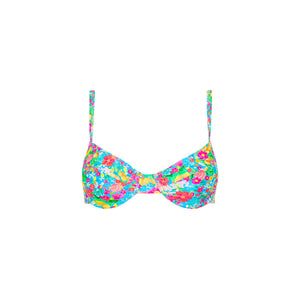 Ditzy Underwire Bra Bikini Top - Mermaid Garden