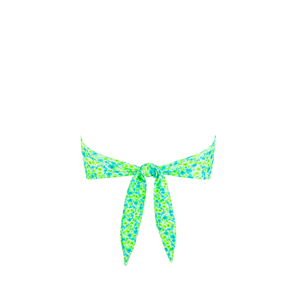Strapless Bandeau Bikini Top - Apple Blossom