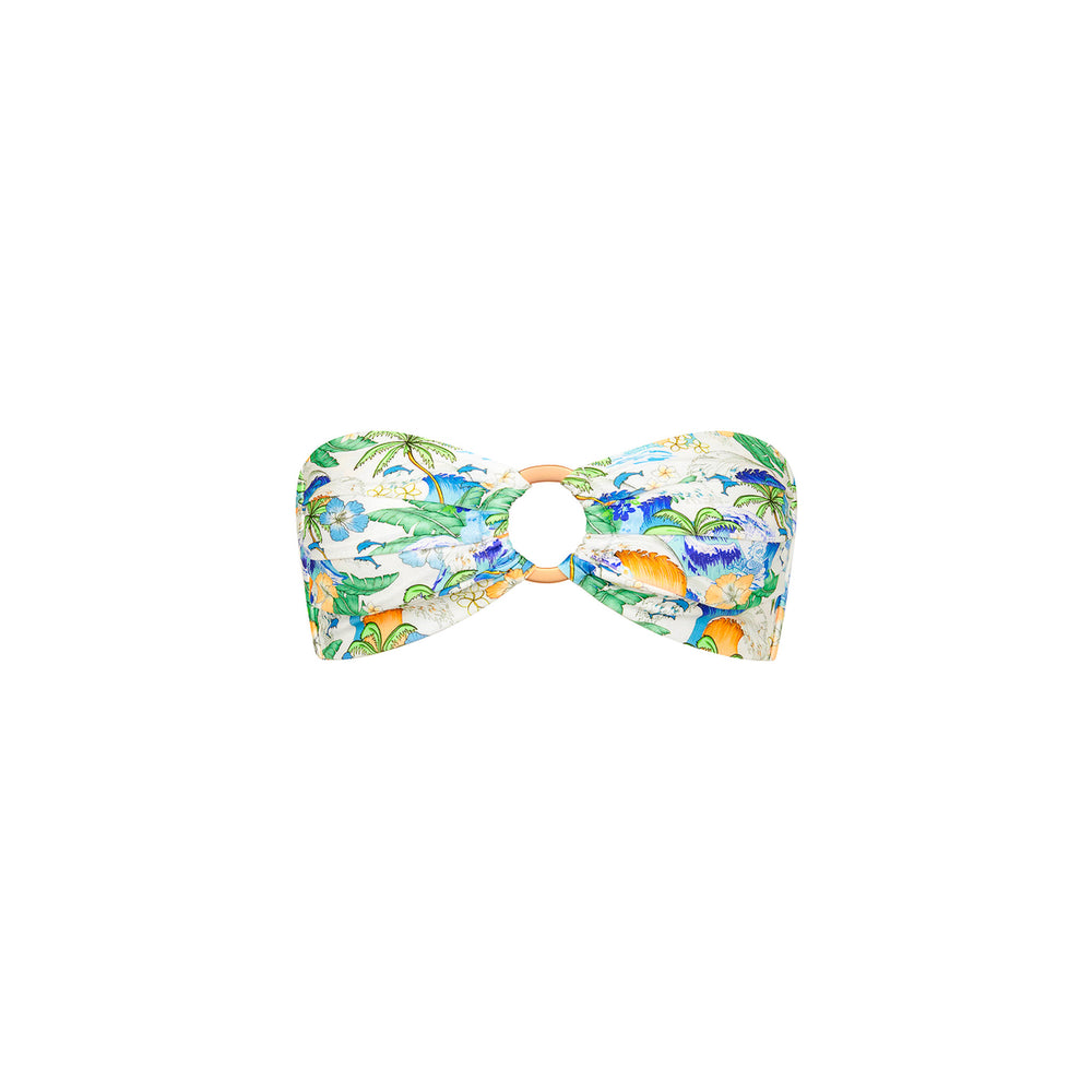 Strapless Bandeau Bikini Top - Blue Crush