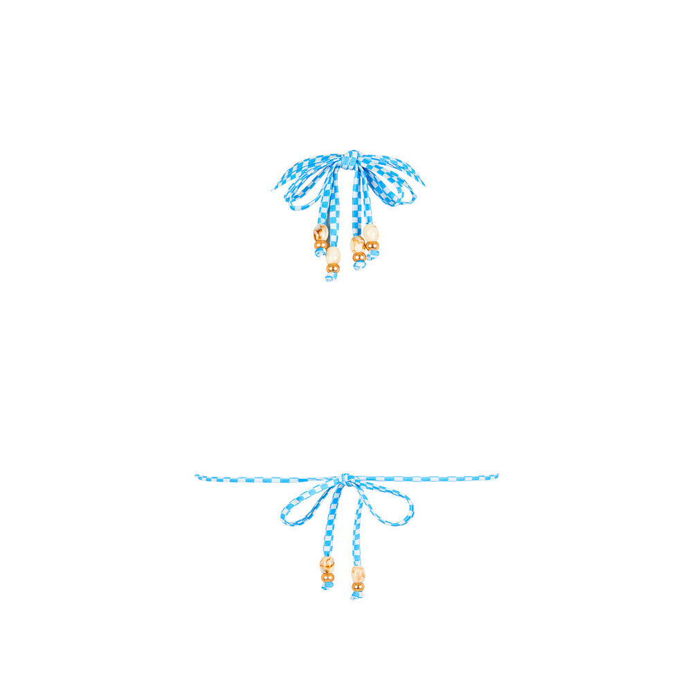 Halter Bralette Bikini Top - Suncatcher