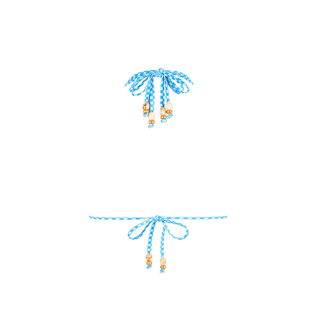Halter Bralette Bikini Top - Suncatcher