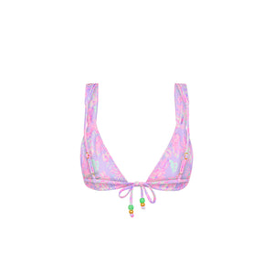 Slide Bralette Bikini Top - Lilac Love
