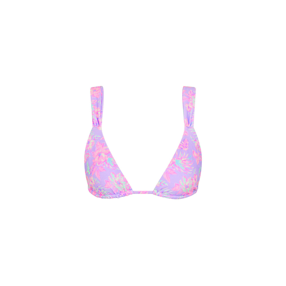 Slide Bralette Bikini Top - Lilac Love