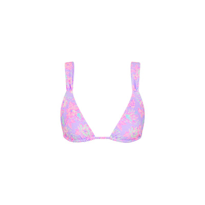 Slide Bralette Bikini Top - Lilac Love