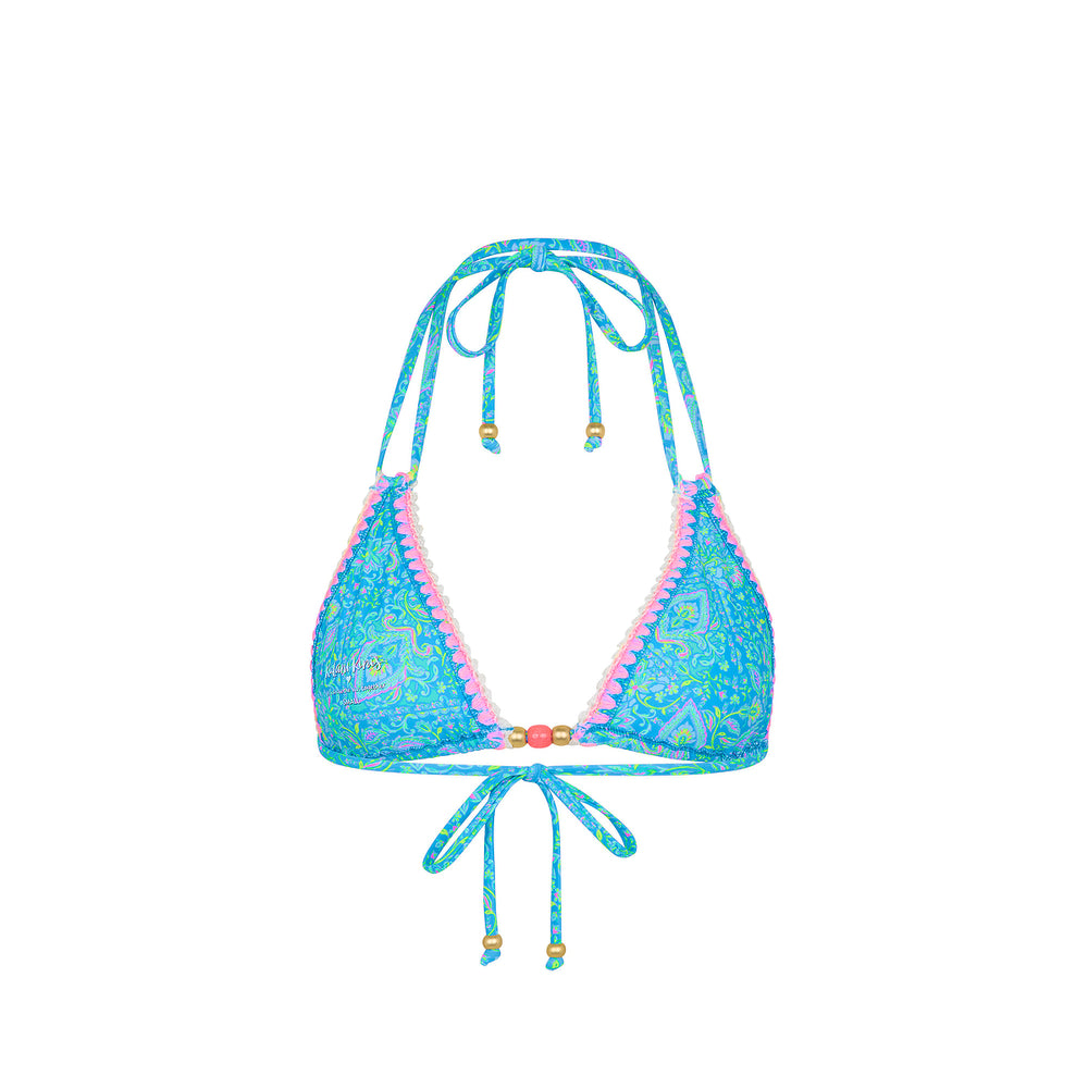Crochet Halter Bikini Top - Stargaze
