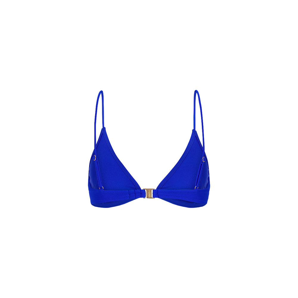 Underwire Triangle B-C Cup Bikini Top - Blue Lagoon