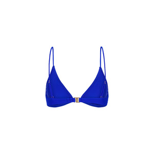 Underwire Triangle B-C Cup Bikini Top - Blue Lagoon