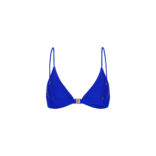 Underwire Triangle B-C Cup Bikini Top - Blue Lagoon