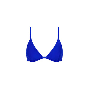 Underwire Triangle B-C Cup Bikini Top - Blue Lagoon