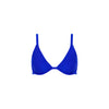 Underwire Triangle D+ Cup Bikini Top - Blue Lagoon