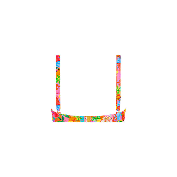 Underwire Triangle D+ Cup Bikini Top - Havana Haven