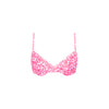 Double Ruffle Underwire Bikini Top - Lovebug