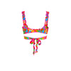Lettuce Edge Wrap Bikini Top - Havana Haven